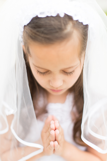 Feather + Light Photography | Orange County Family Photographer | First Communion