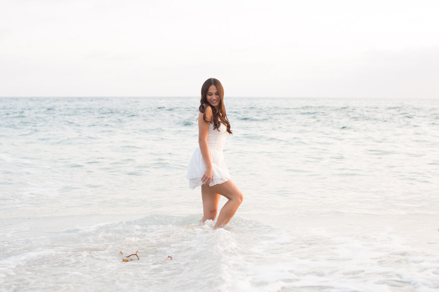 feather + light photography - senior portraits Laguna Beach, CA