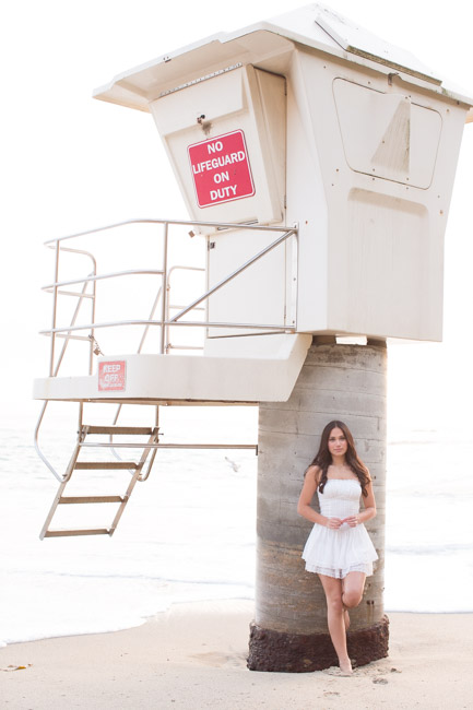 feather + light photography - senior portraits Laguna Beach, CA