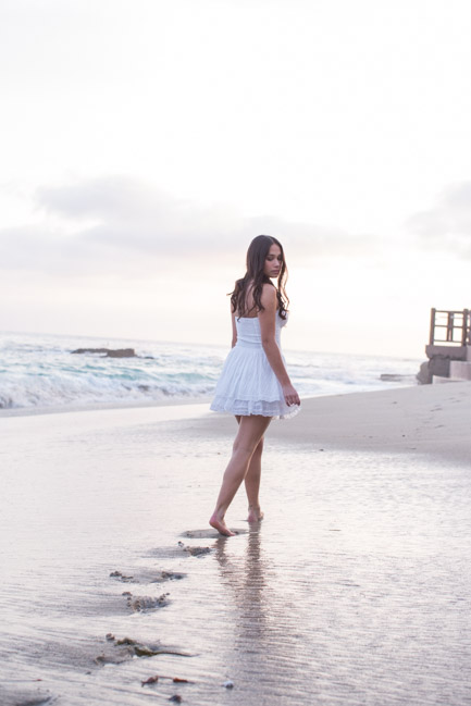 feather + light photography - senior portraits Laguna Beach, CA