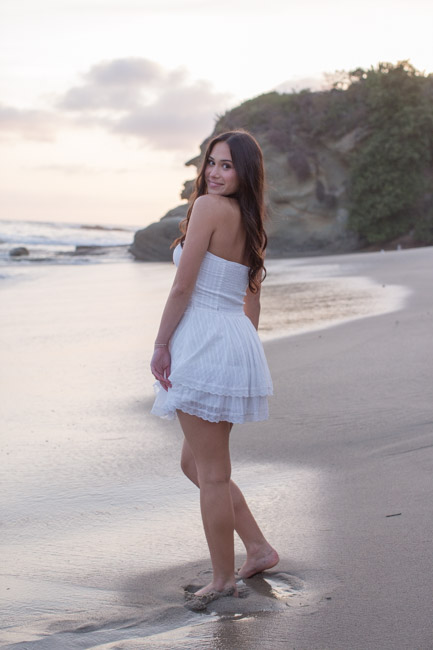 feather + light photography - senior portraits Laguna Beach, CA